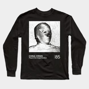 China Crisis / Minimalist Graphic Design Fan Artwork Long Sleeve T-Shirt